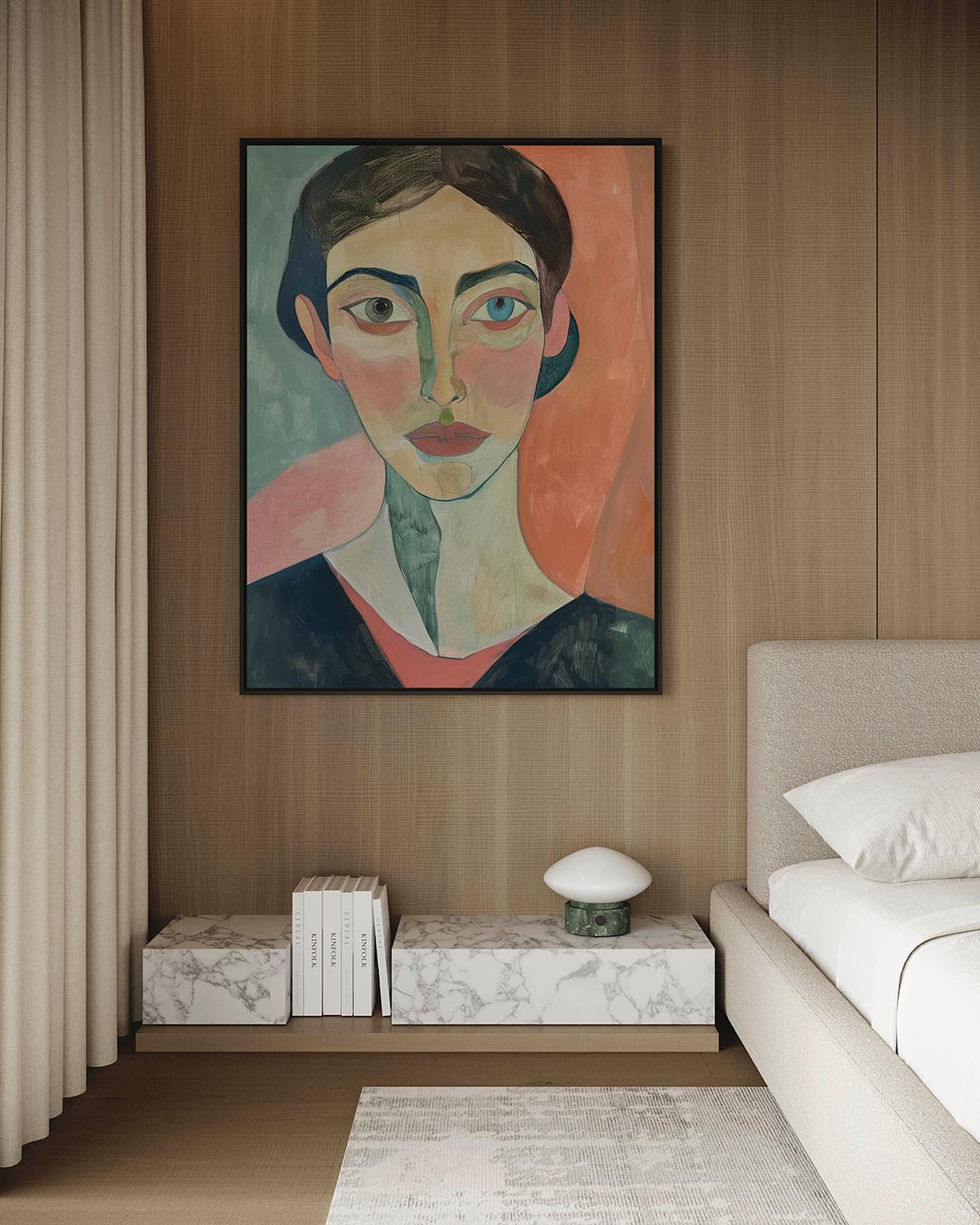 Portretstudie Kunstwerk