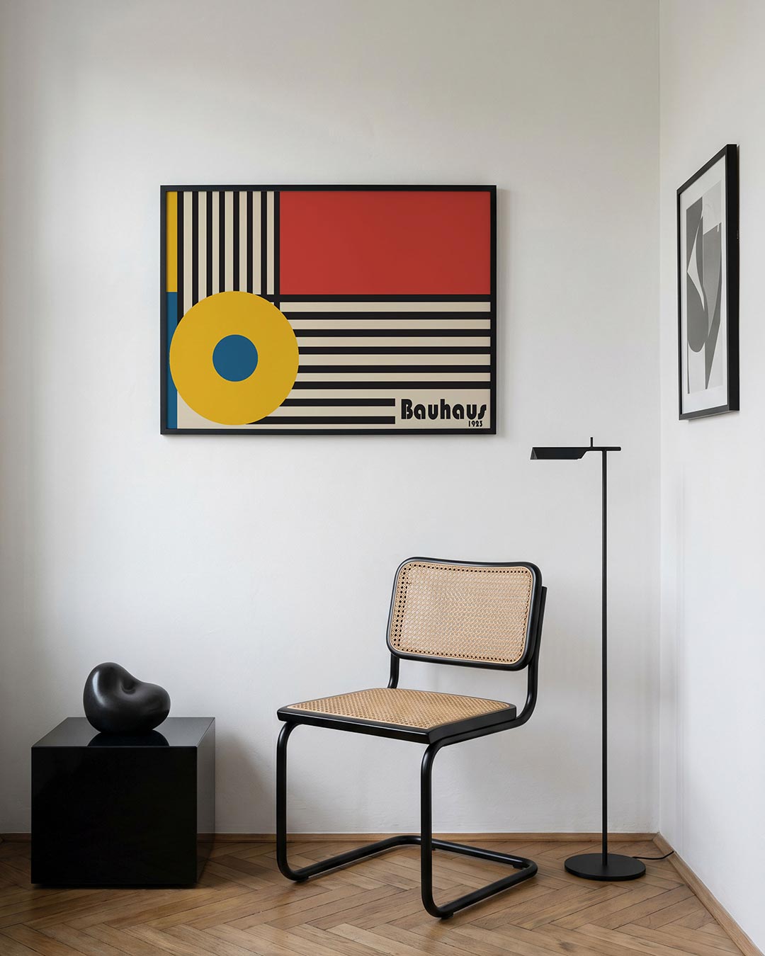 Lijnen en kleurvlakken Poster