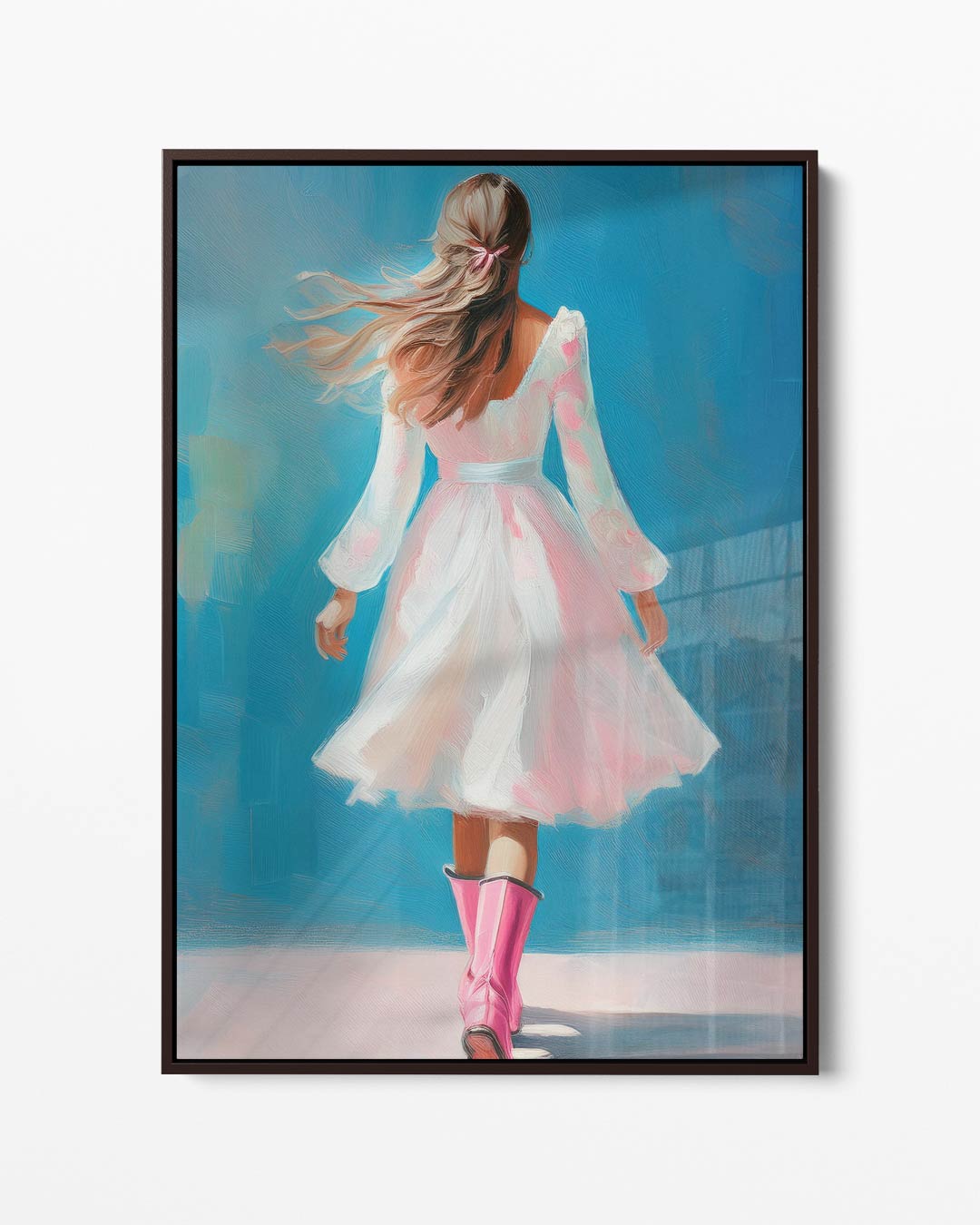 Vrije Wandelaar Kunstwerk-canvas-dibond-plexiglas-wanddecoratie-WallArtistic