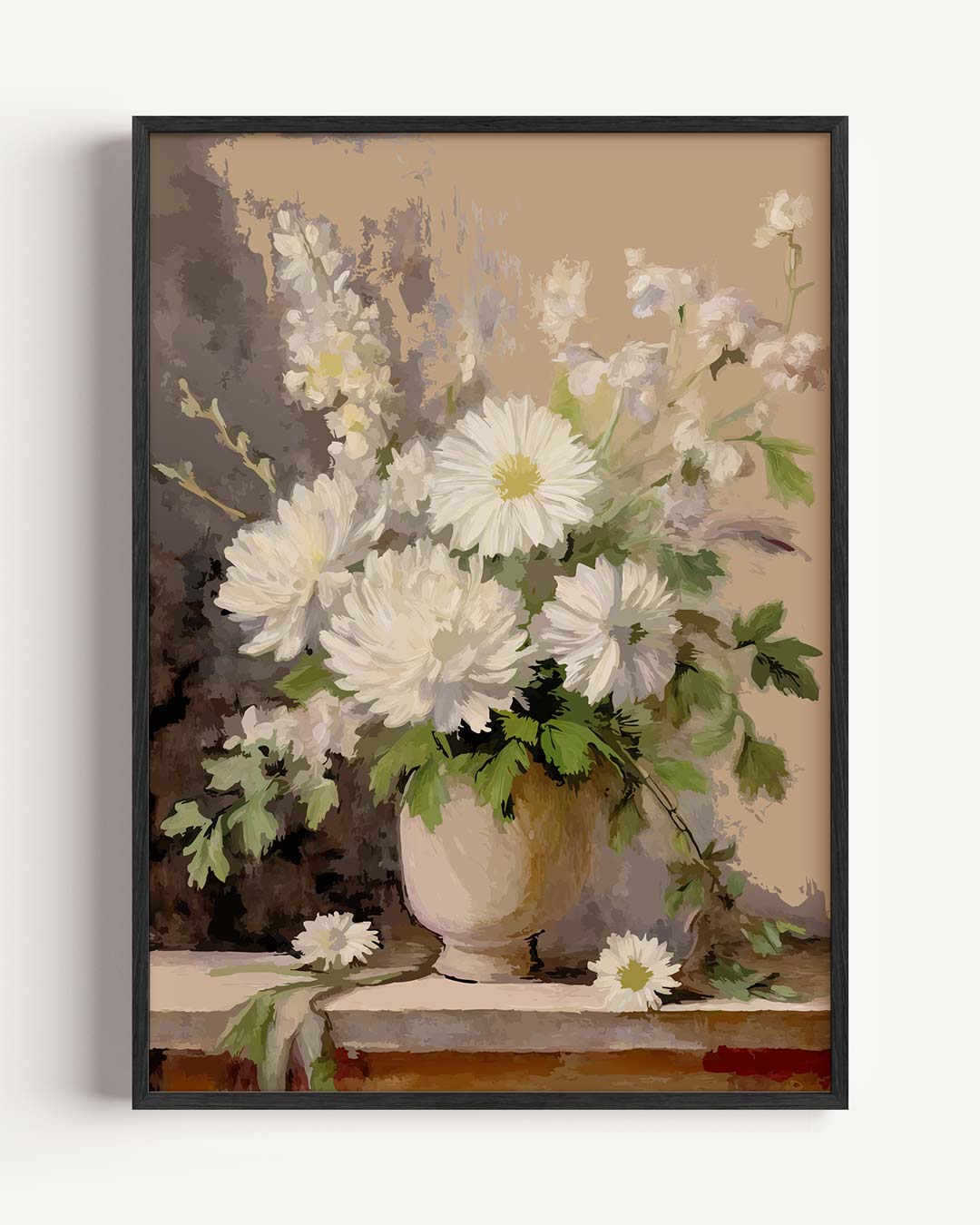 Elegante Bloemenpracht Poster