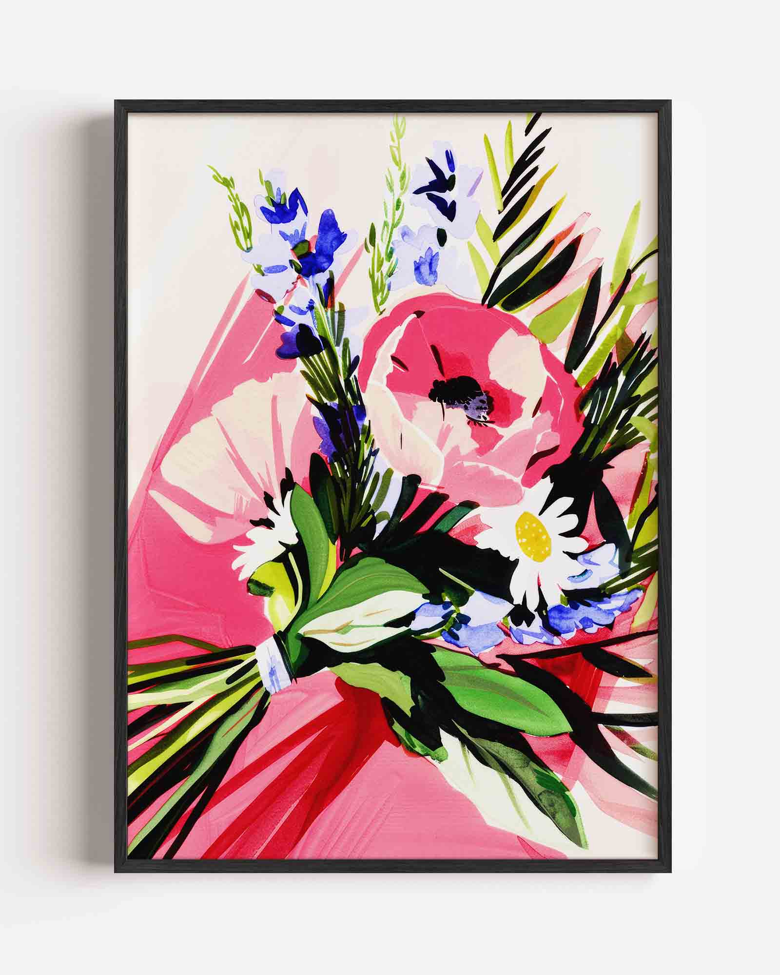 Bloemenboeket Poster