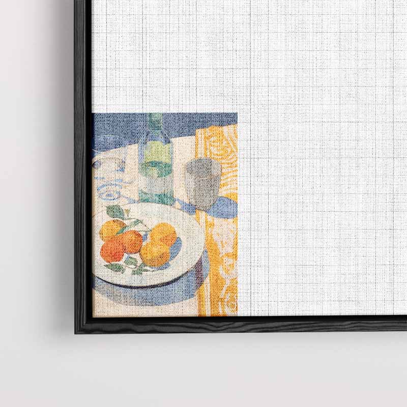 Mediterraanse Stilleven in Zonlicht Kunstwerk-canvas-dibond-plexiglas-wanddecoratie-WallArtistic