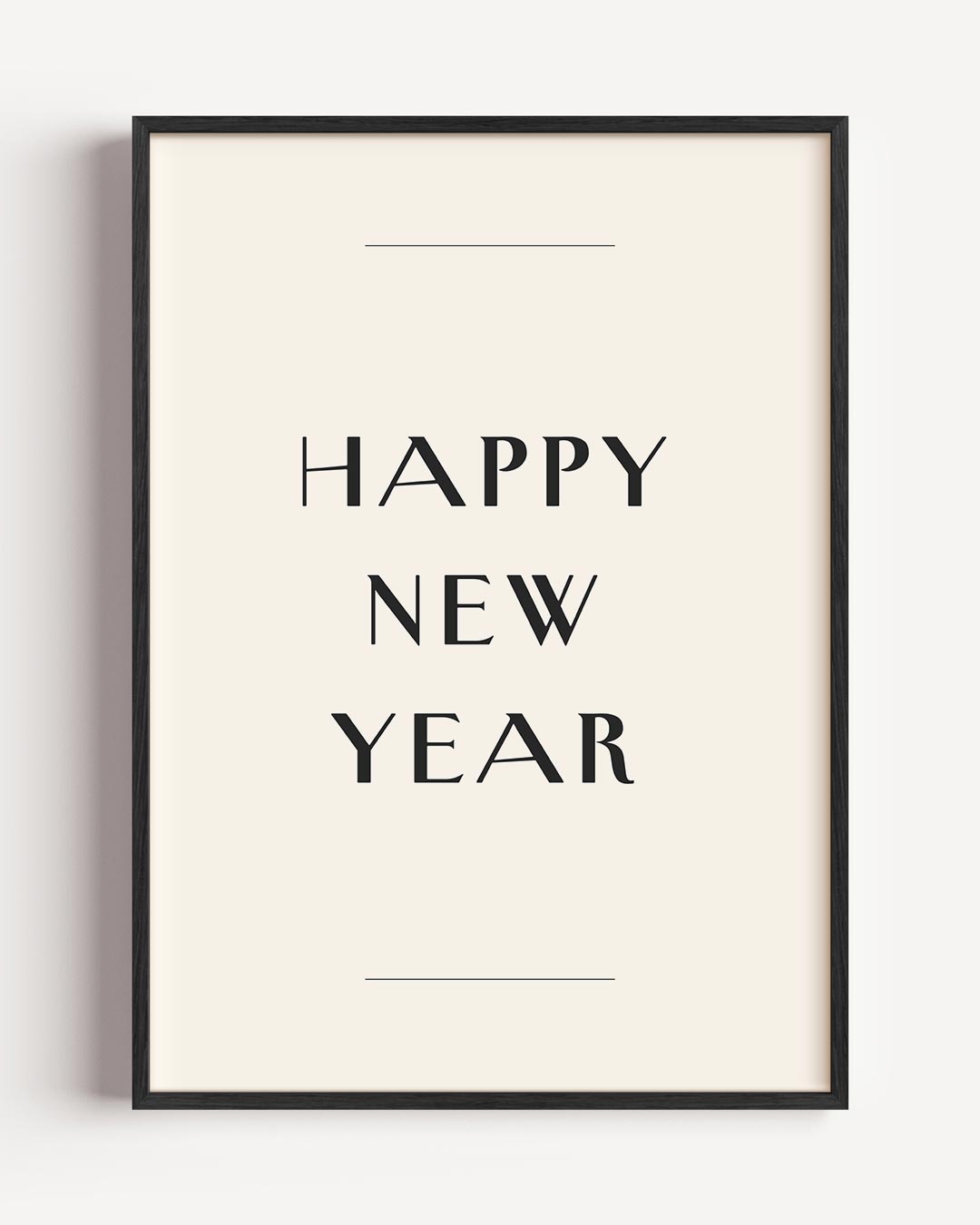 Happy New Year Poster-WallArtistic