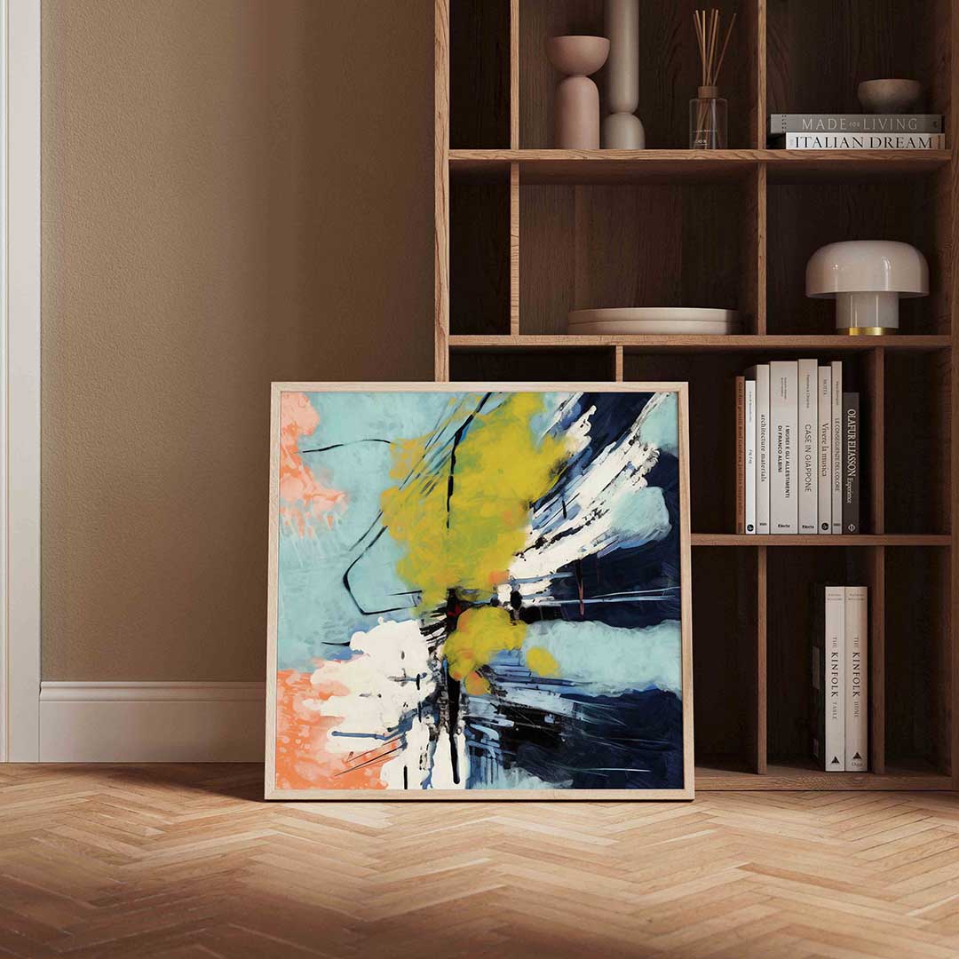 Abstracte vormen Poster