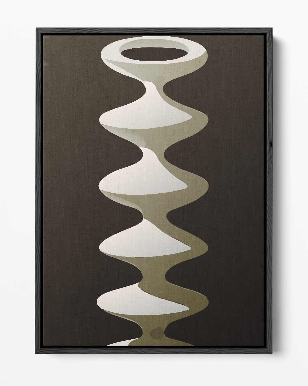 Abstracte Golfvaas Kunstwerk-canvas-dibond-plexiglas-wanddecoratie-WallArtistic