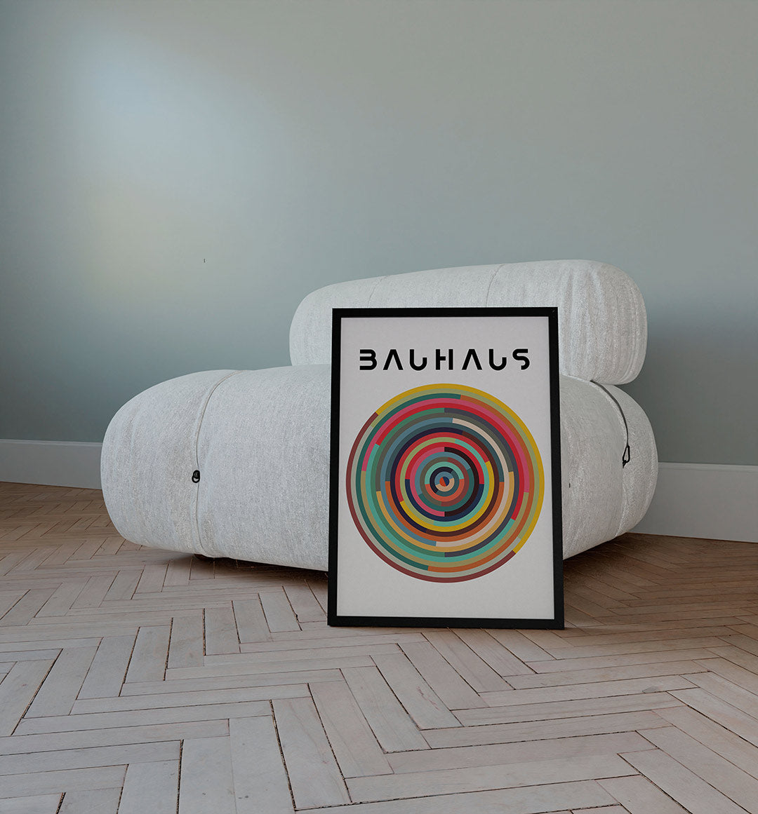 Cirkelvormen en kleur Poster