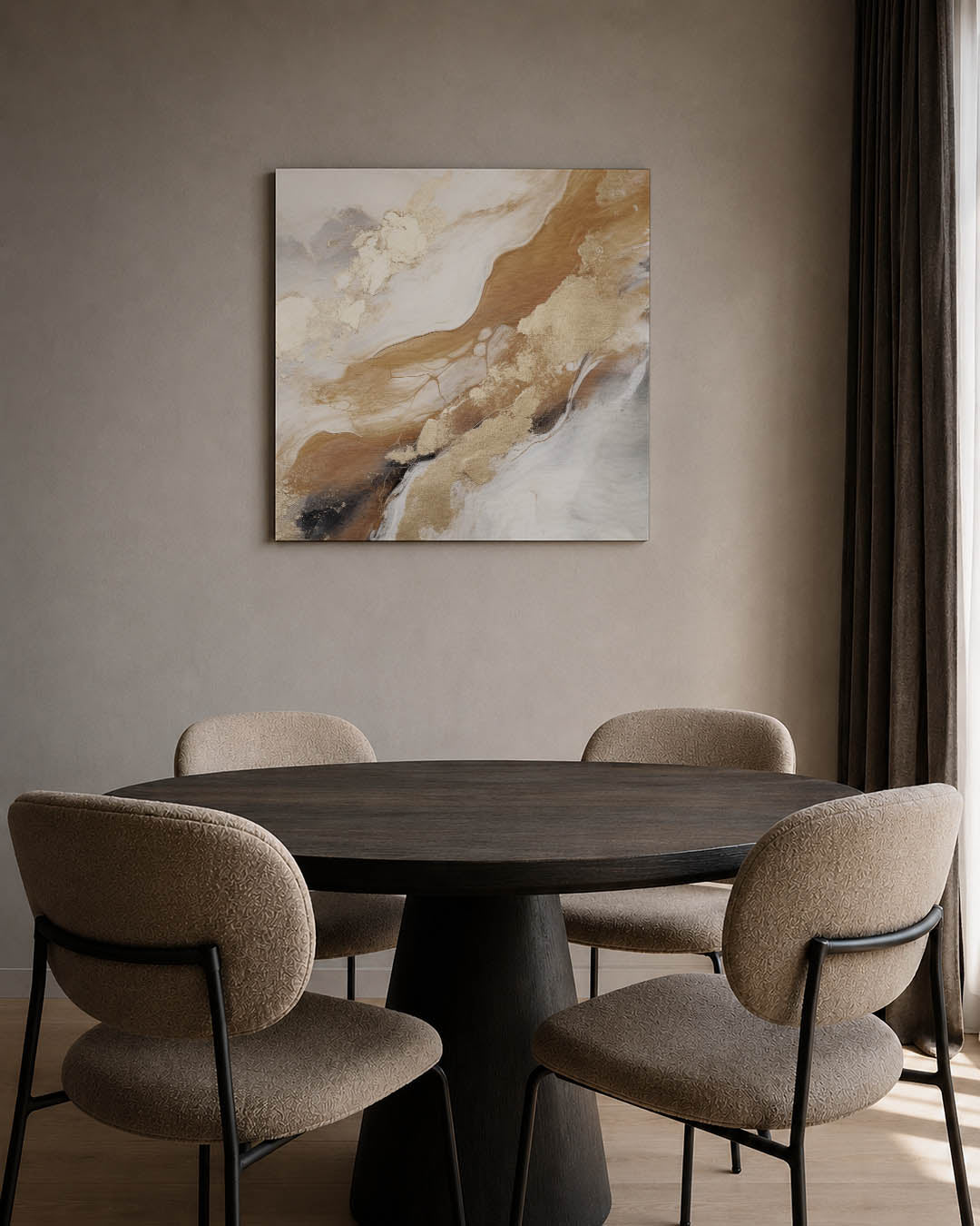 Organische vormen Kunstwerk