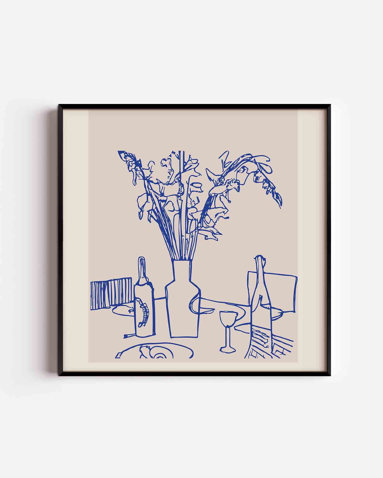 Stilleven met bloemen Poster