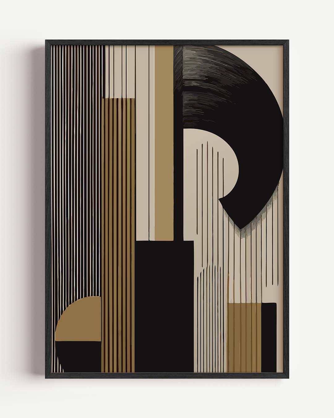 Moderne Geometrische Wandkunst Poster