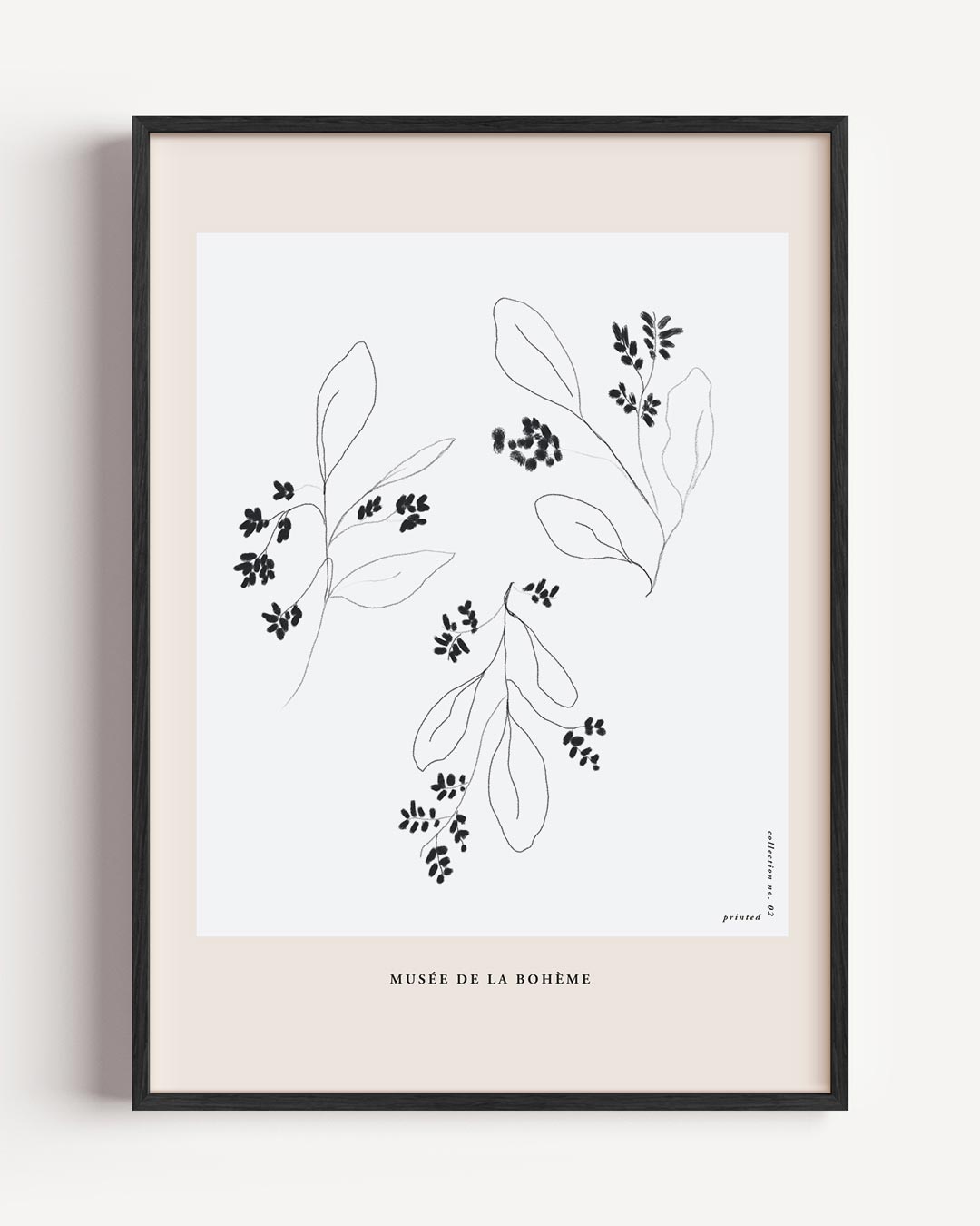 Botanische Elegantie Poster-WallArtistic