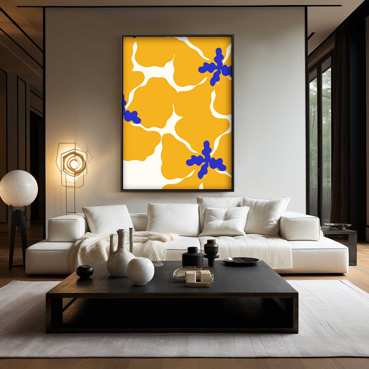 Bloemen van Vreugde Kunstwerk-canvas-dibond-plexiglas-wanddecoratie-WallArtistic
