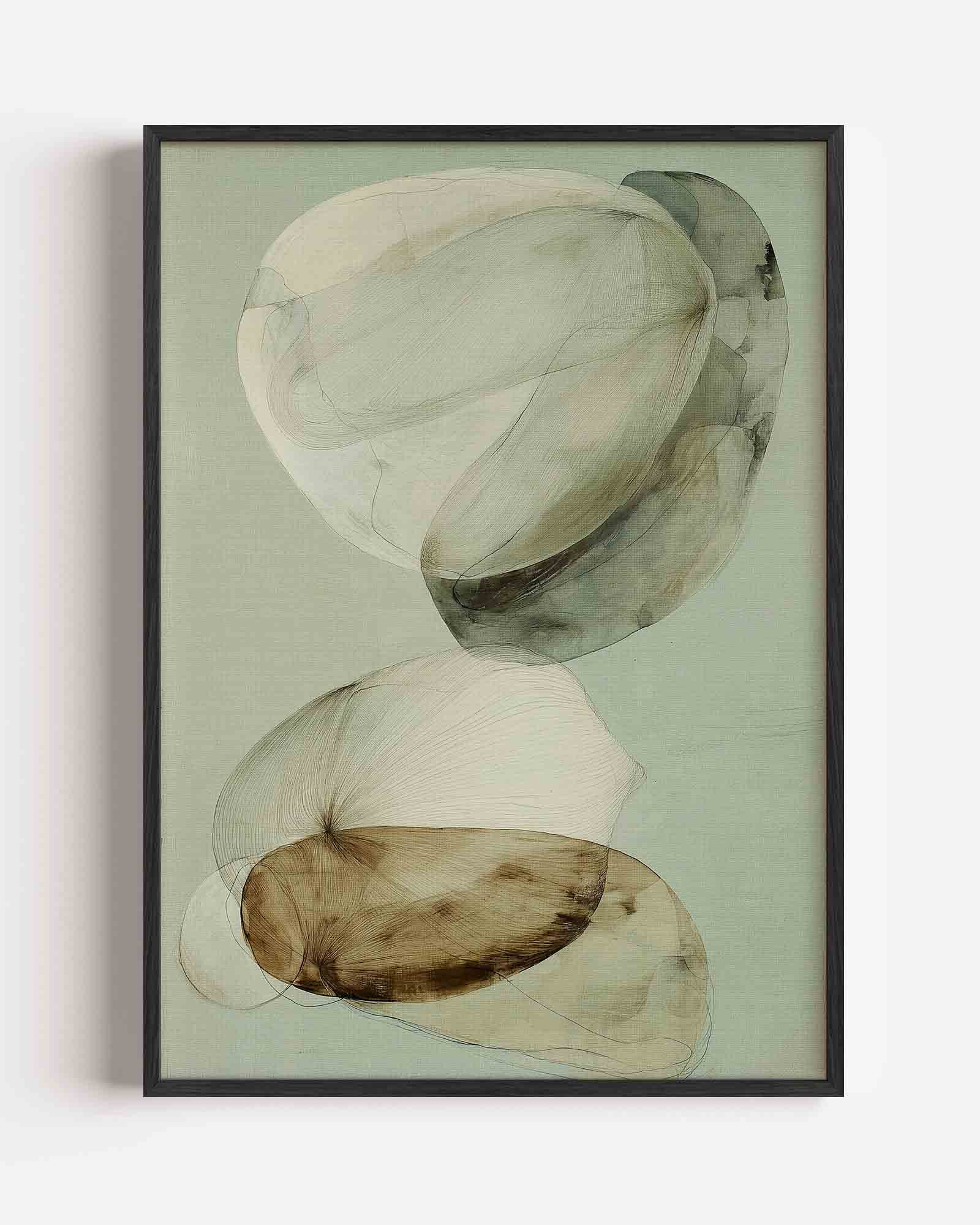 Abstracte vormen Poster