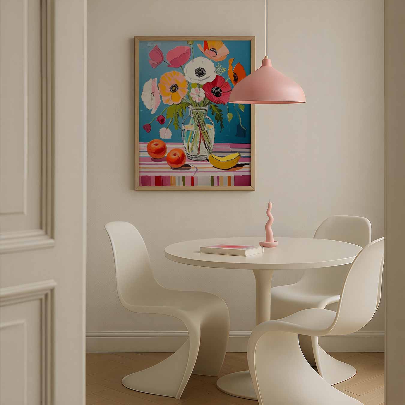 Bloemenpracht in Vaas Poster