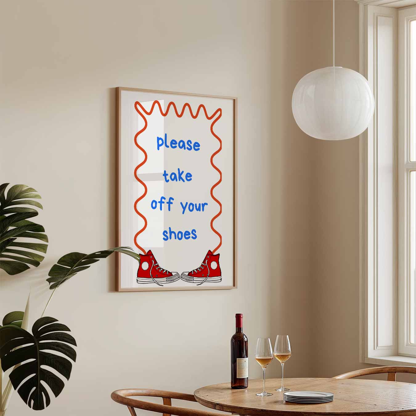 Gezellige Schoenen Uit Poster