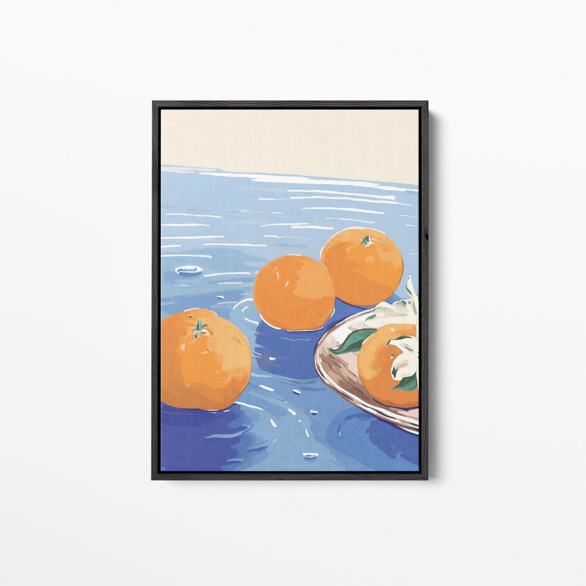 Zomers Citrus Geluk Kunstwerk-canvas-dibond-plexiglas-wanddecoratie-WallArtistic