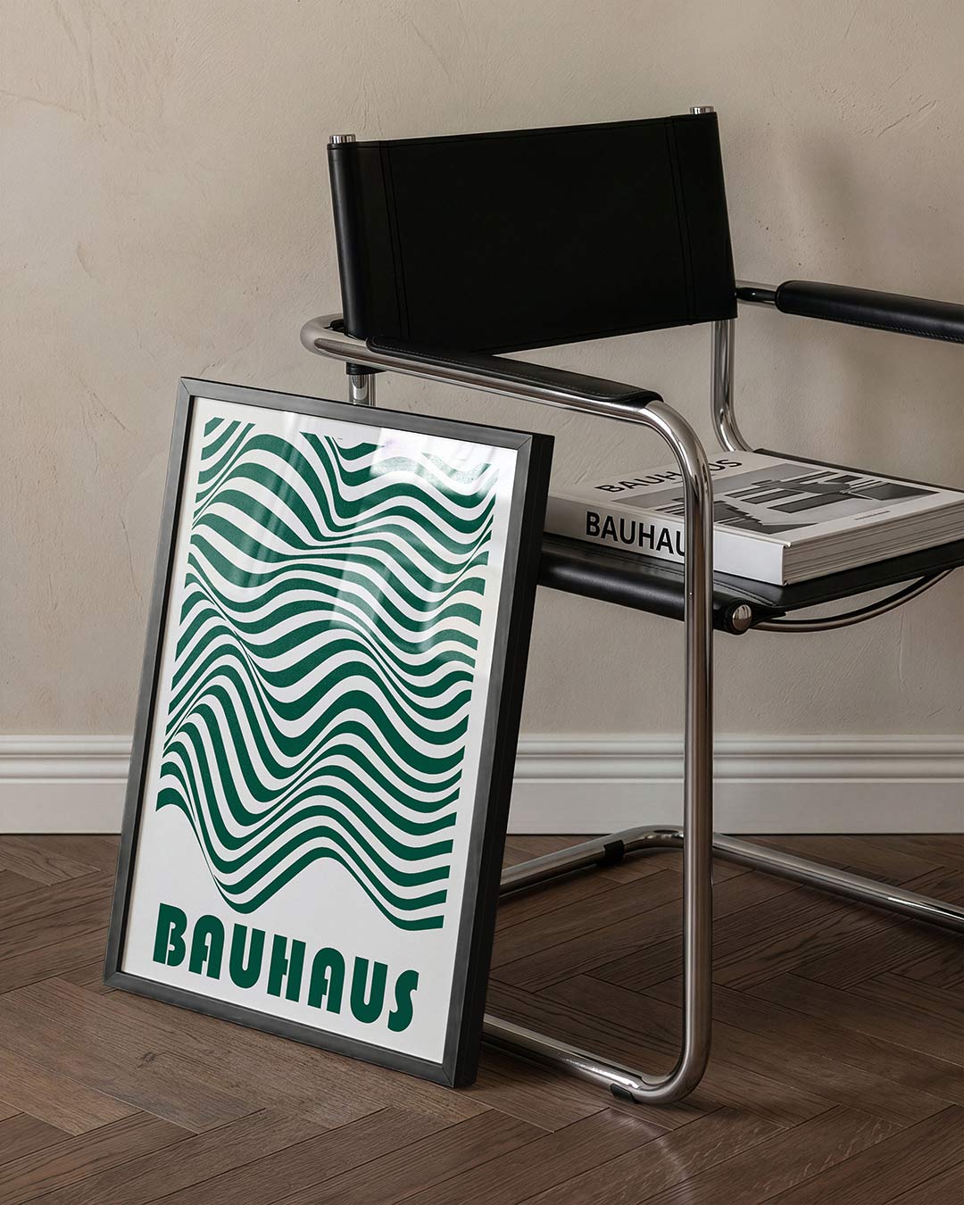 Golvend lijnenspel Poster