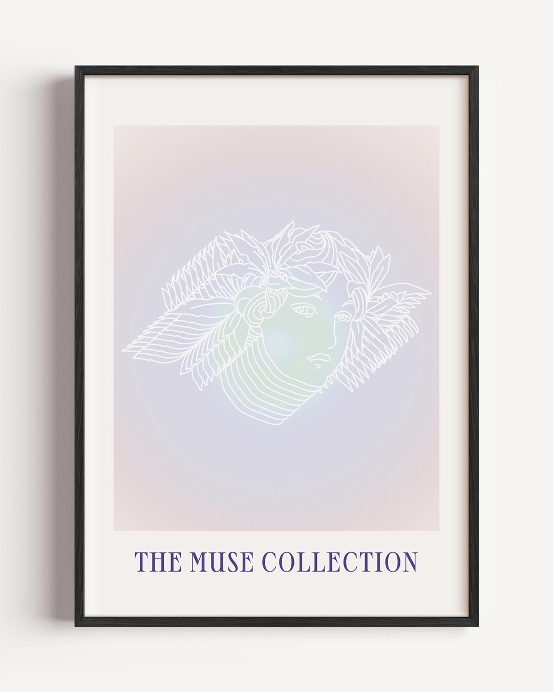 Inspirerende Muse Poster-WallArtistic