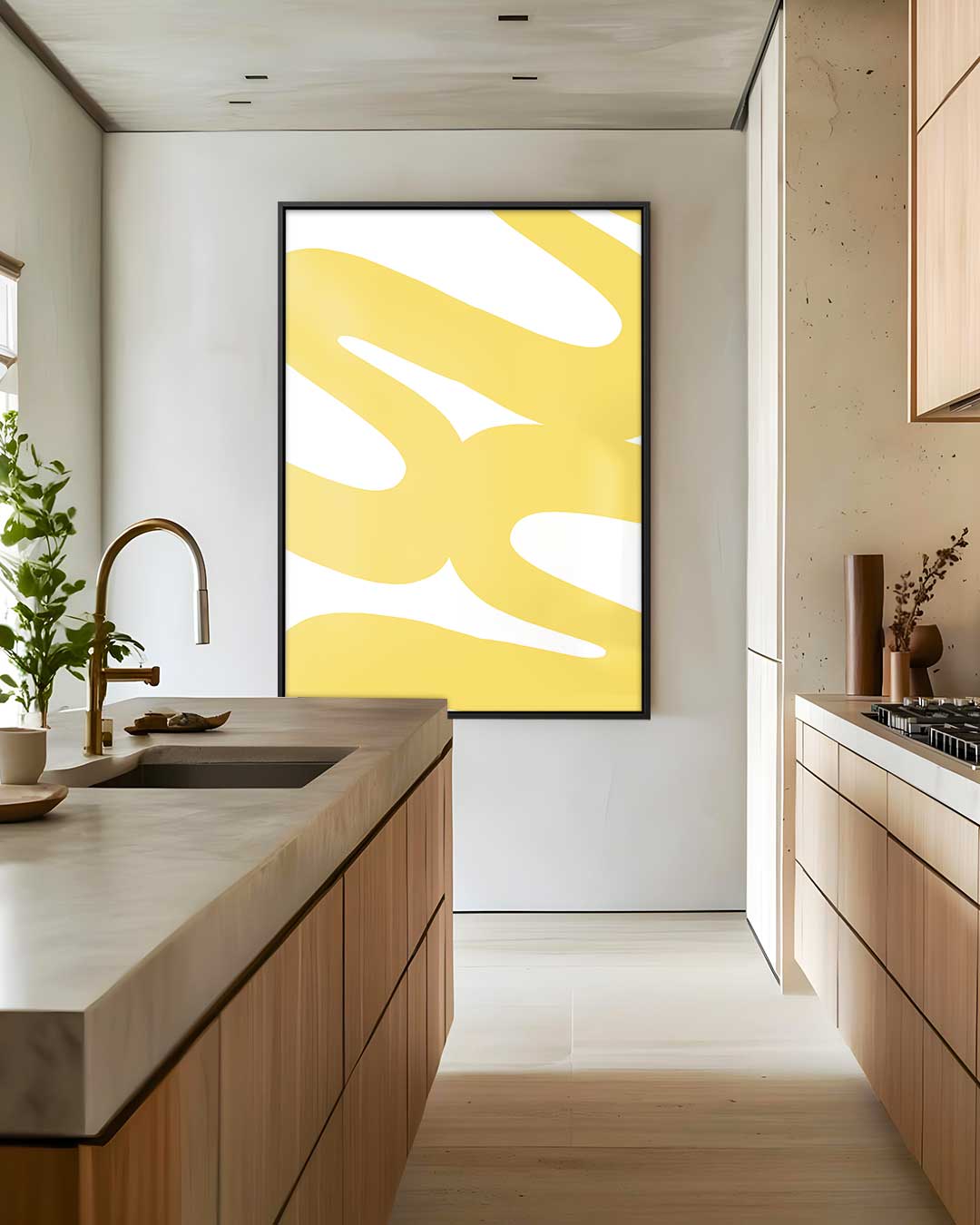 Zonnestraal Patronen Kunstwerk-canvas-dibond-plexiglas-wanddecoratie-WallArtistic