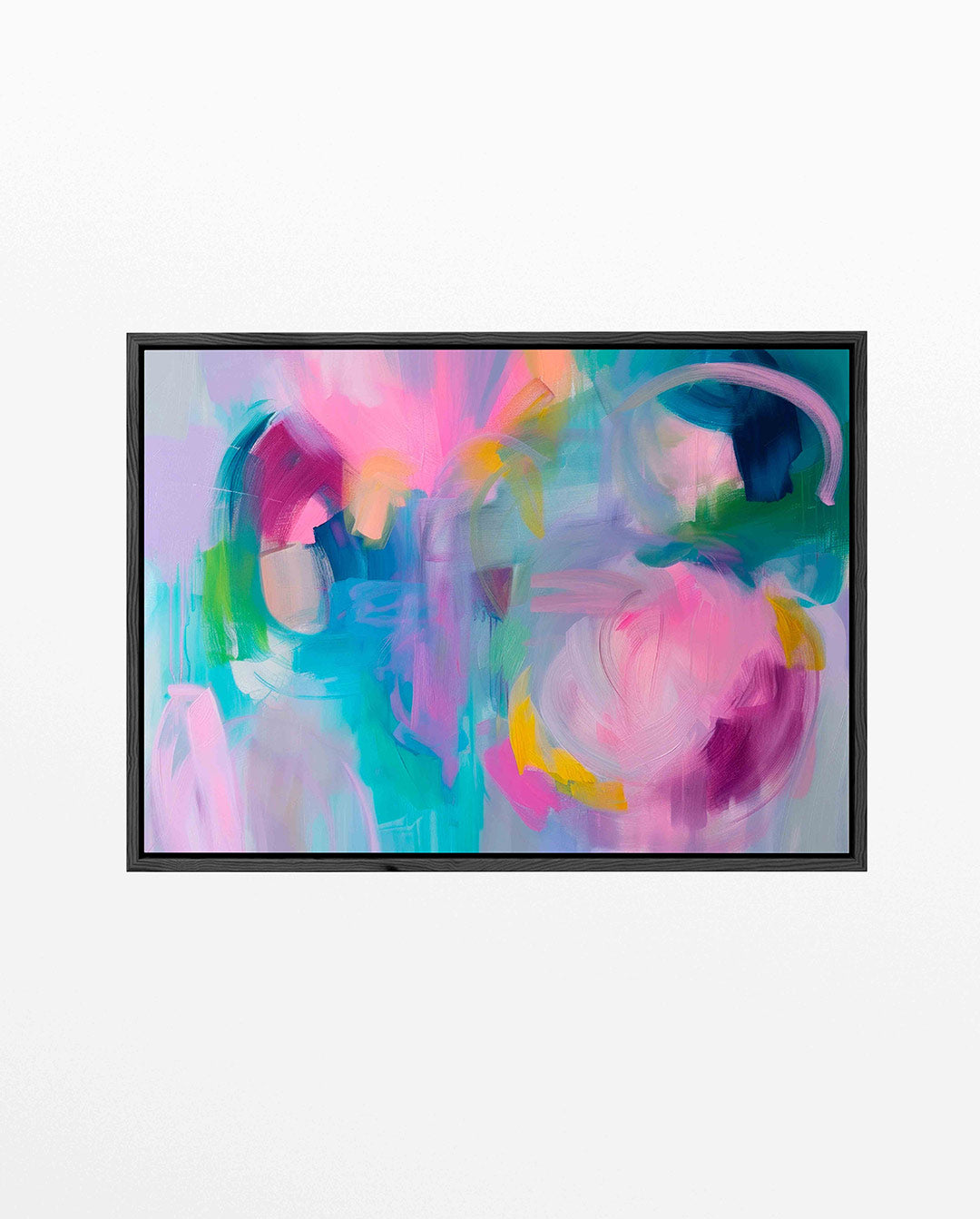 Kleurrijke vormen Kunstwerk