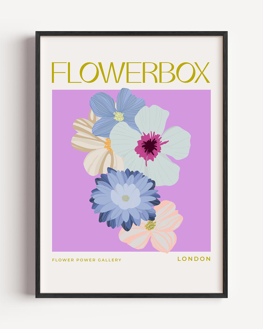 Vrolijke Bloemenpracht Poster-WallArtistic
