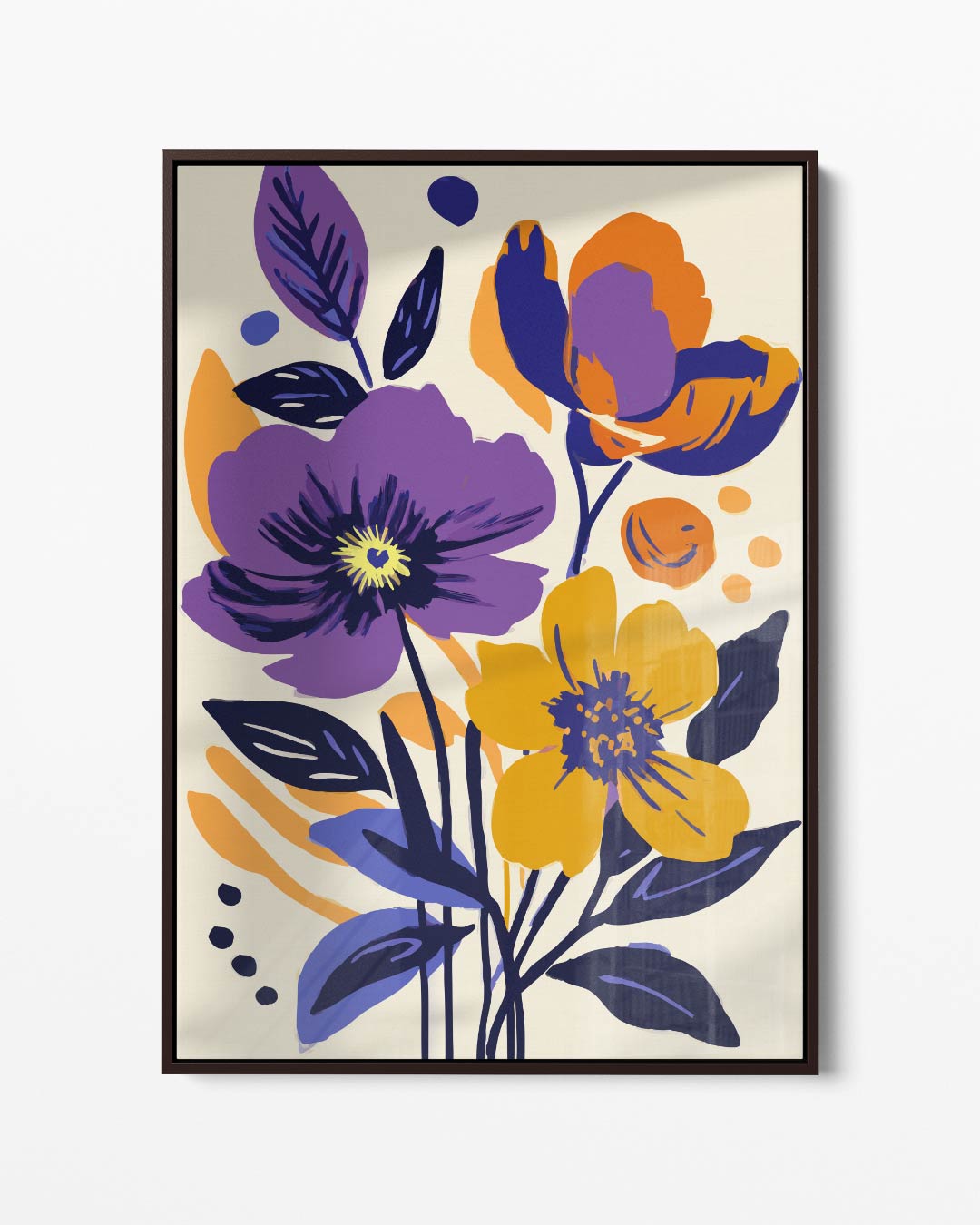 Bloemenpracht in Kleuren Kunstwerk-canvas-dibond-plexiglas-wanddecoratie-WallArtistic