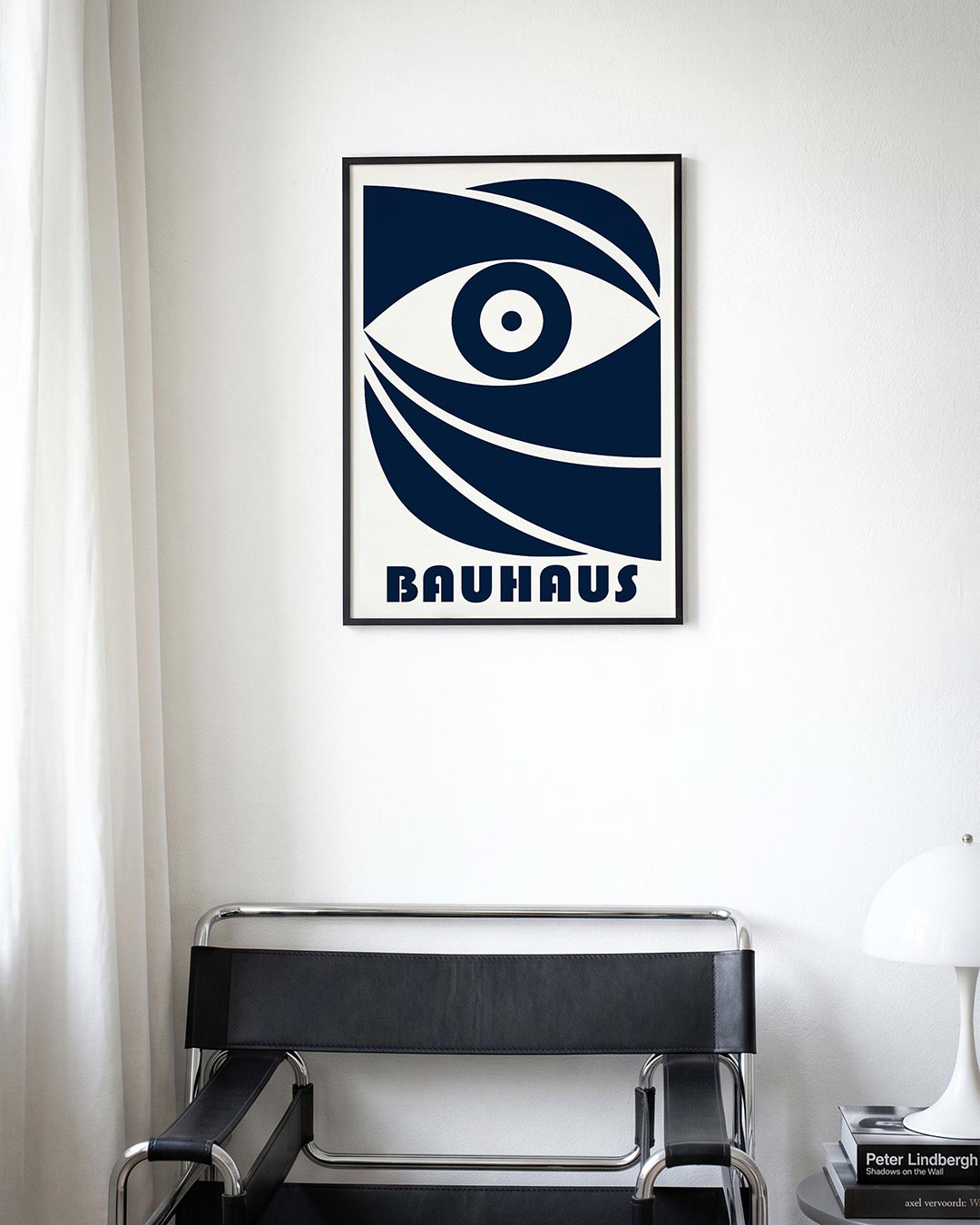 Oog en lijnen Poster