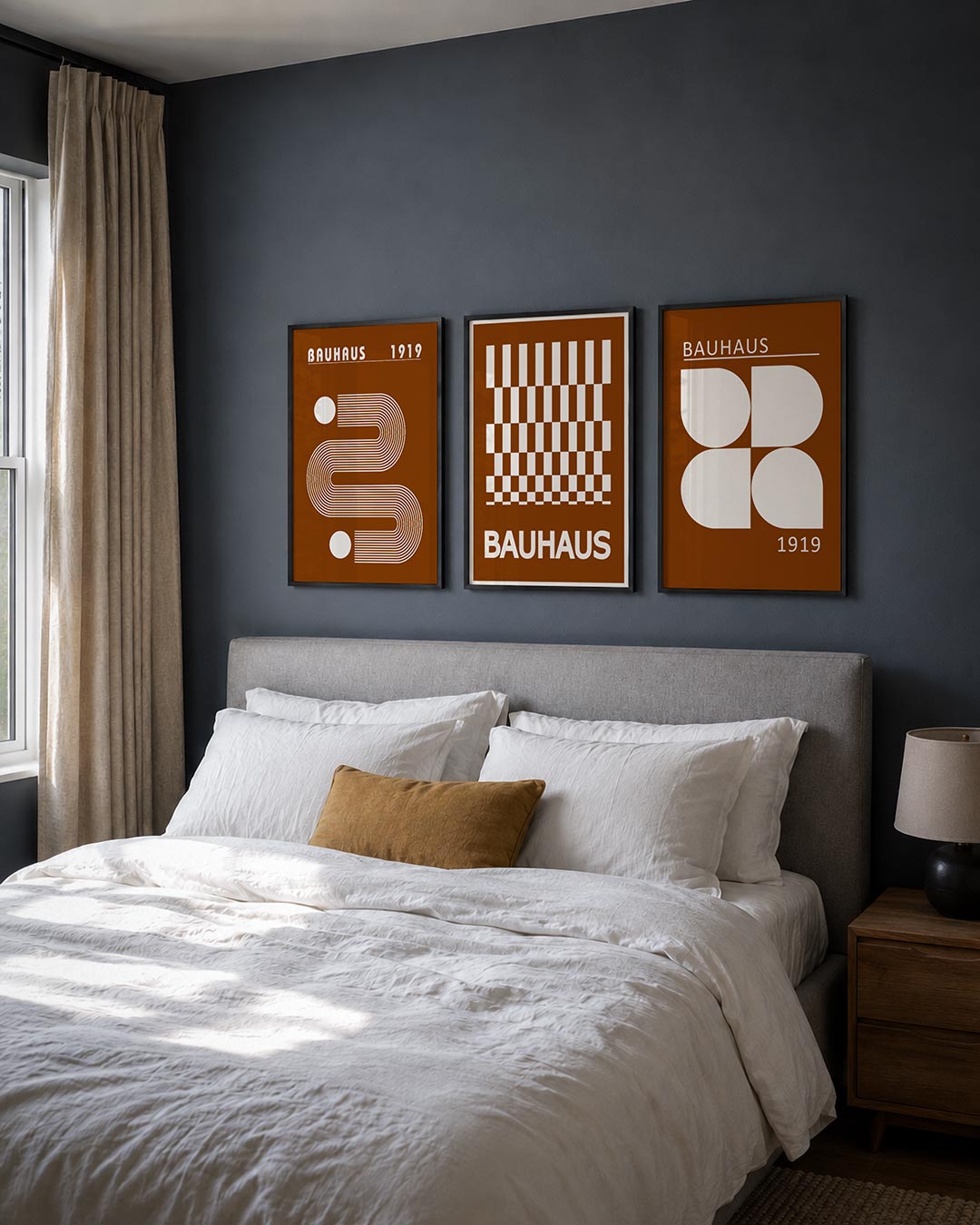 Lijnen en kleurvlakken Posterset