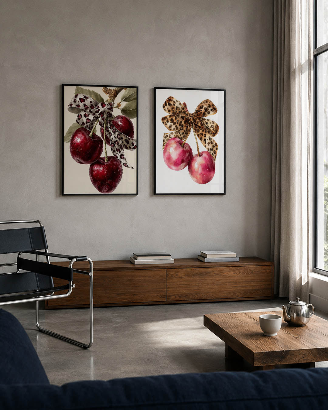 Fruit en lint Posterset