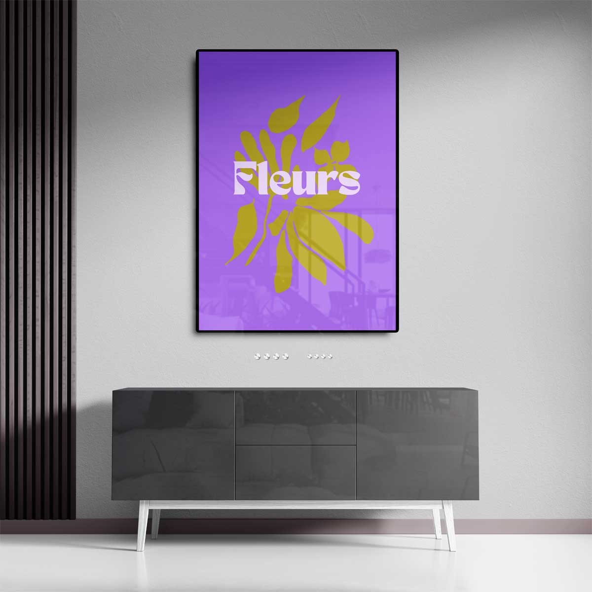 Vrolijke Bloemenpracht Kunstwerk-canvas-dibond-plexiglas-wanddecoratie-WallArtistic