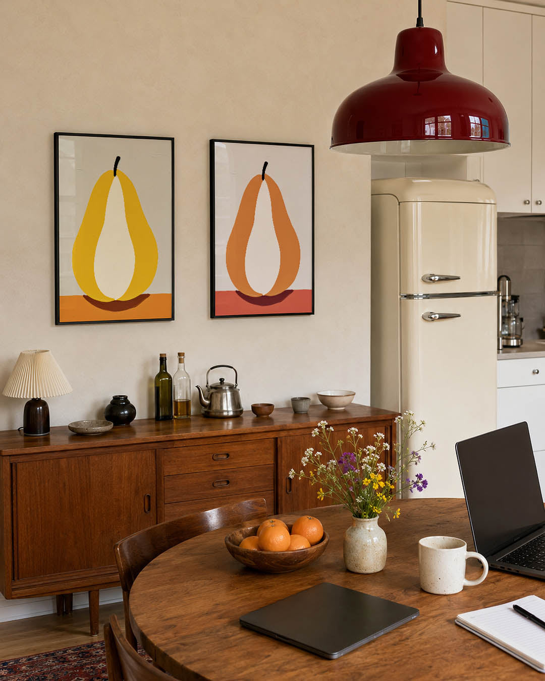Vruchtvorm en kleur Posterset
