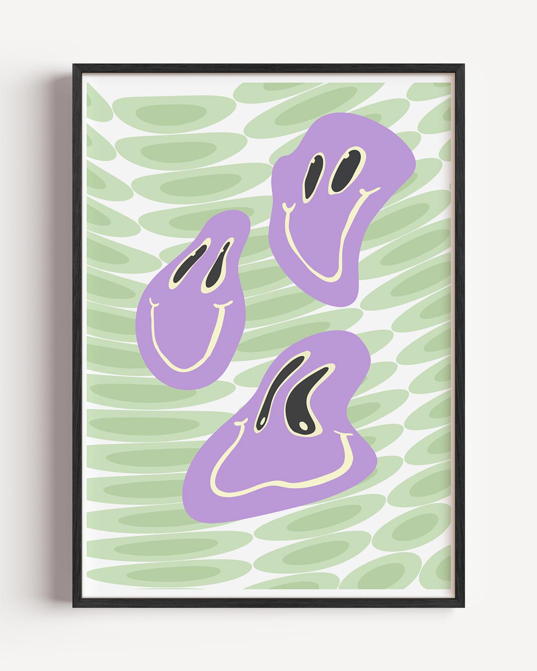 Vrolijke Gezichtjes Poster-WallArtistic