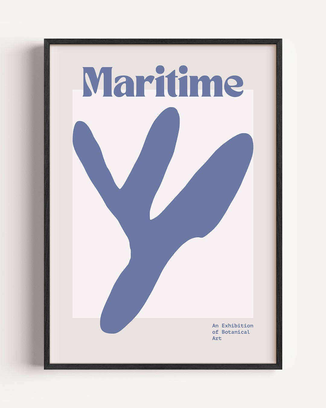 Maritime Botanische Kunst Poster-WallArtistic