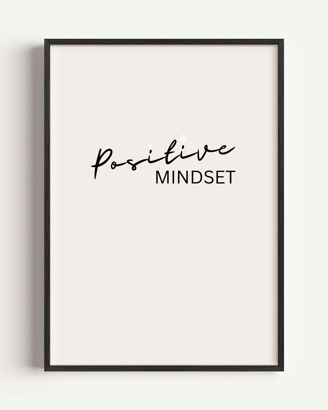 Positive Mindset Poster