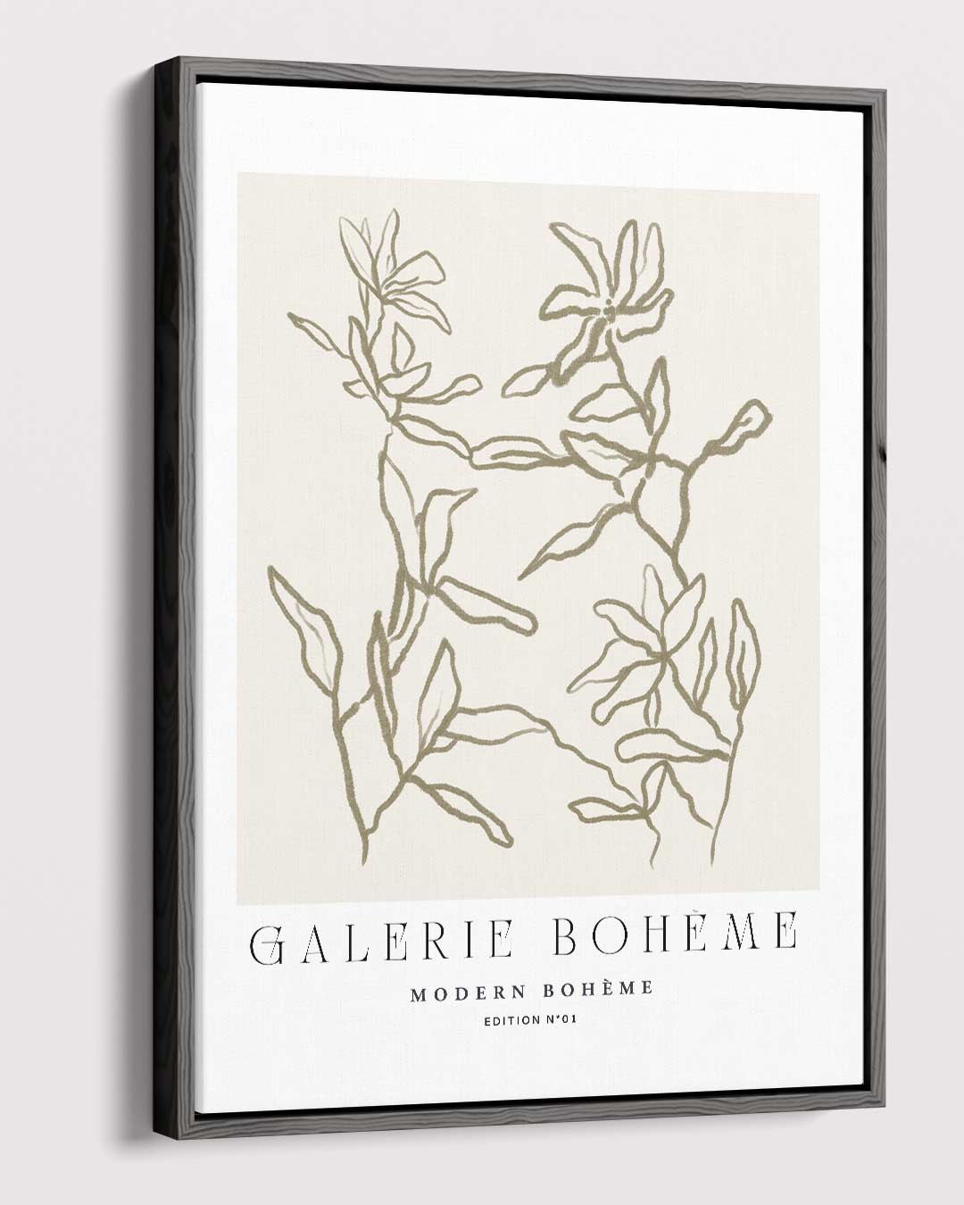 Boheemse Bloem Kunstwerk-canvas-dibond-plexiglas-wanddecoratie-WallArtistic