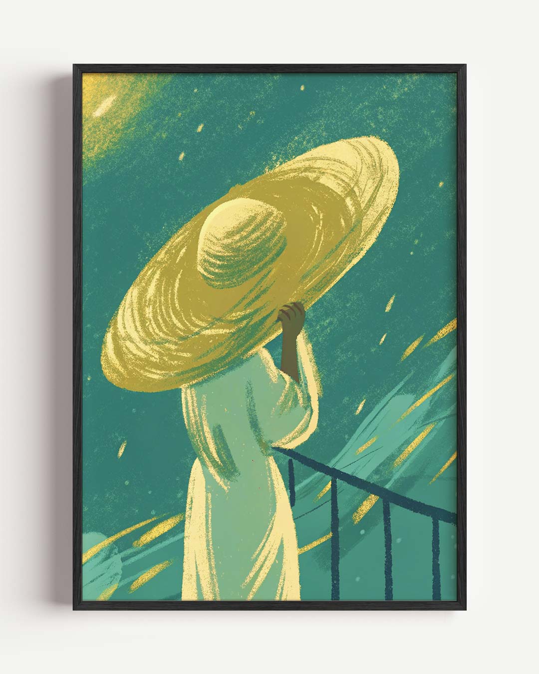 Dagdromen in de Zon Poster