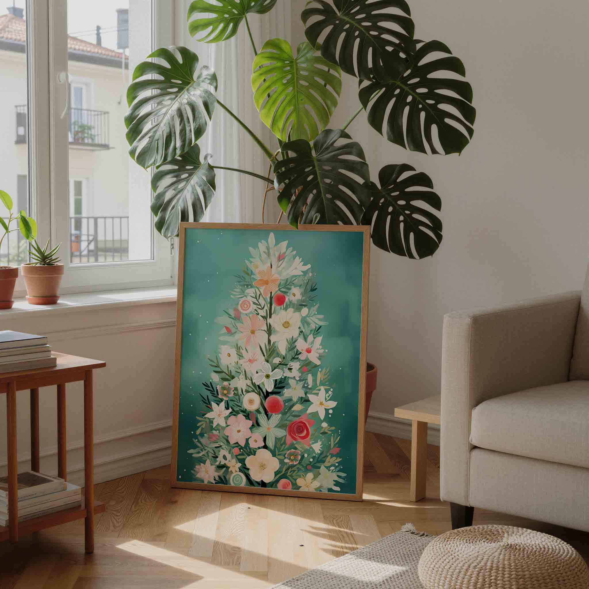 Bloemen compositie Poster