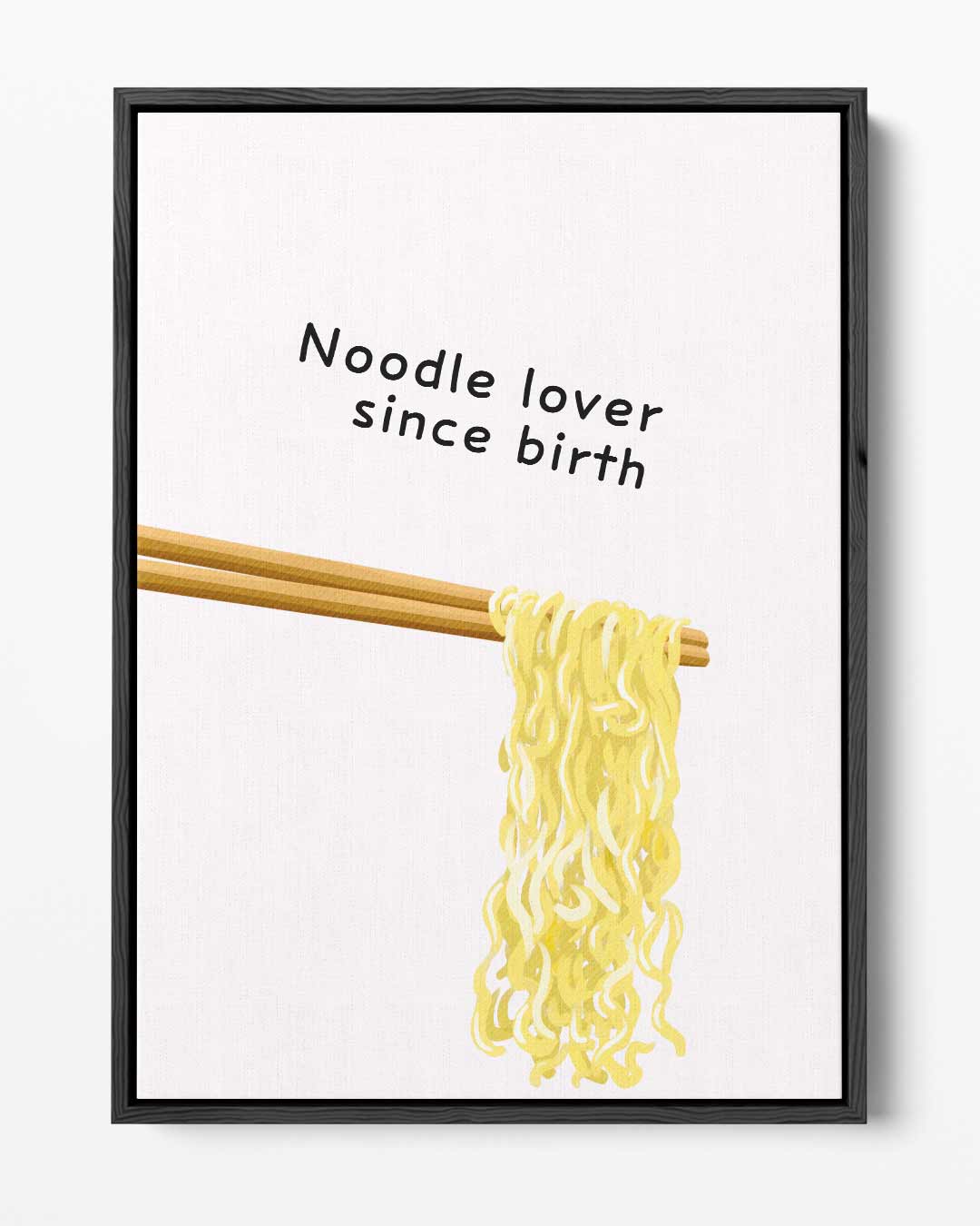 Noodle Lover Sinds Geboorte Kunstwerk-canvas-dibond-plexiglas-wanddecoratie-WallArtistic