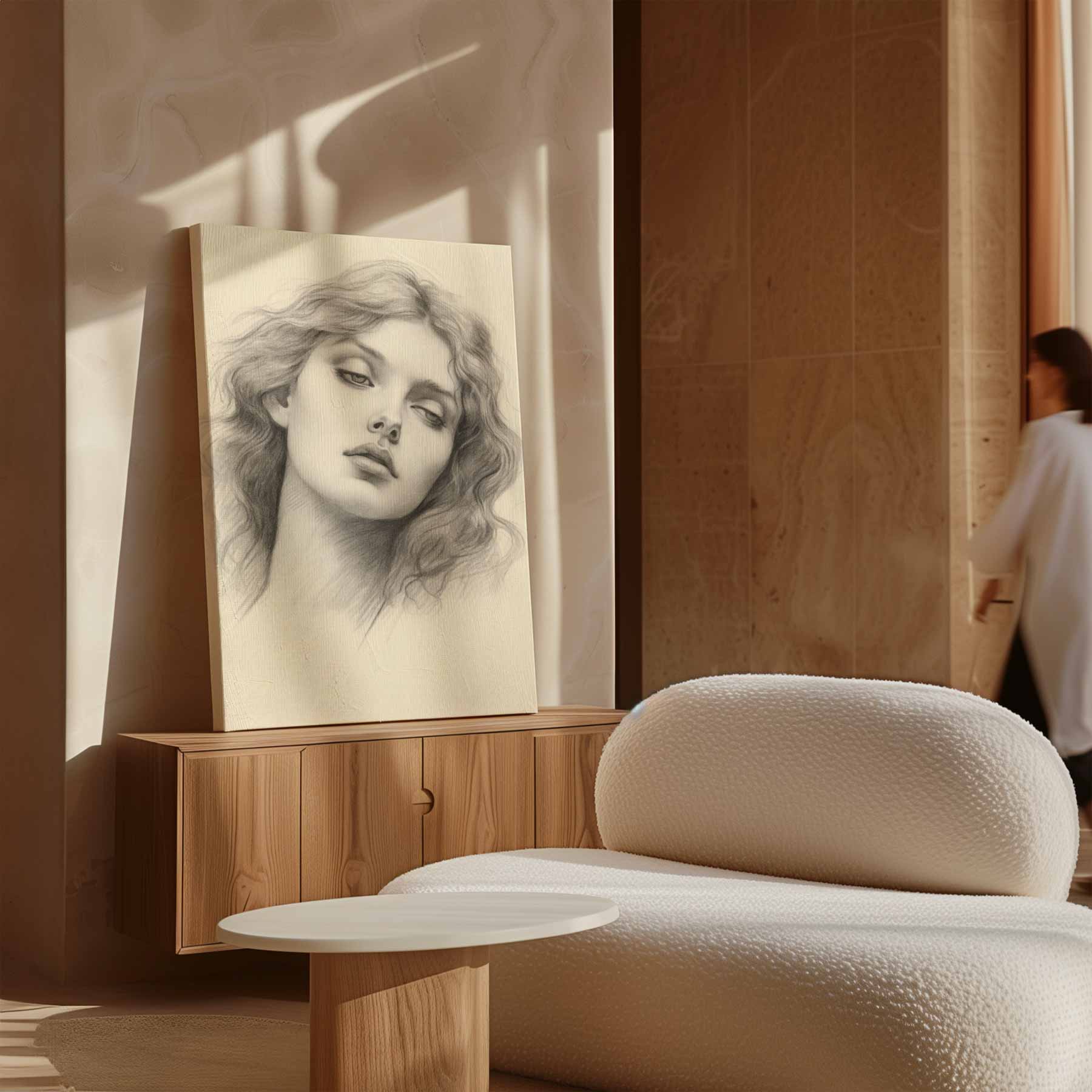 Dromerige Sfeer Kunstwerk-canvas-dibond-plexiglas-wanddecoratie-WallArtistic