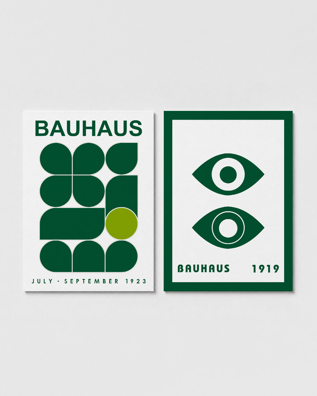 Vorm en kleurenspel Posterset