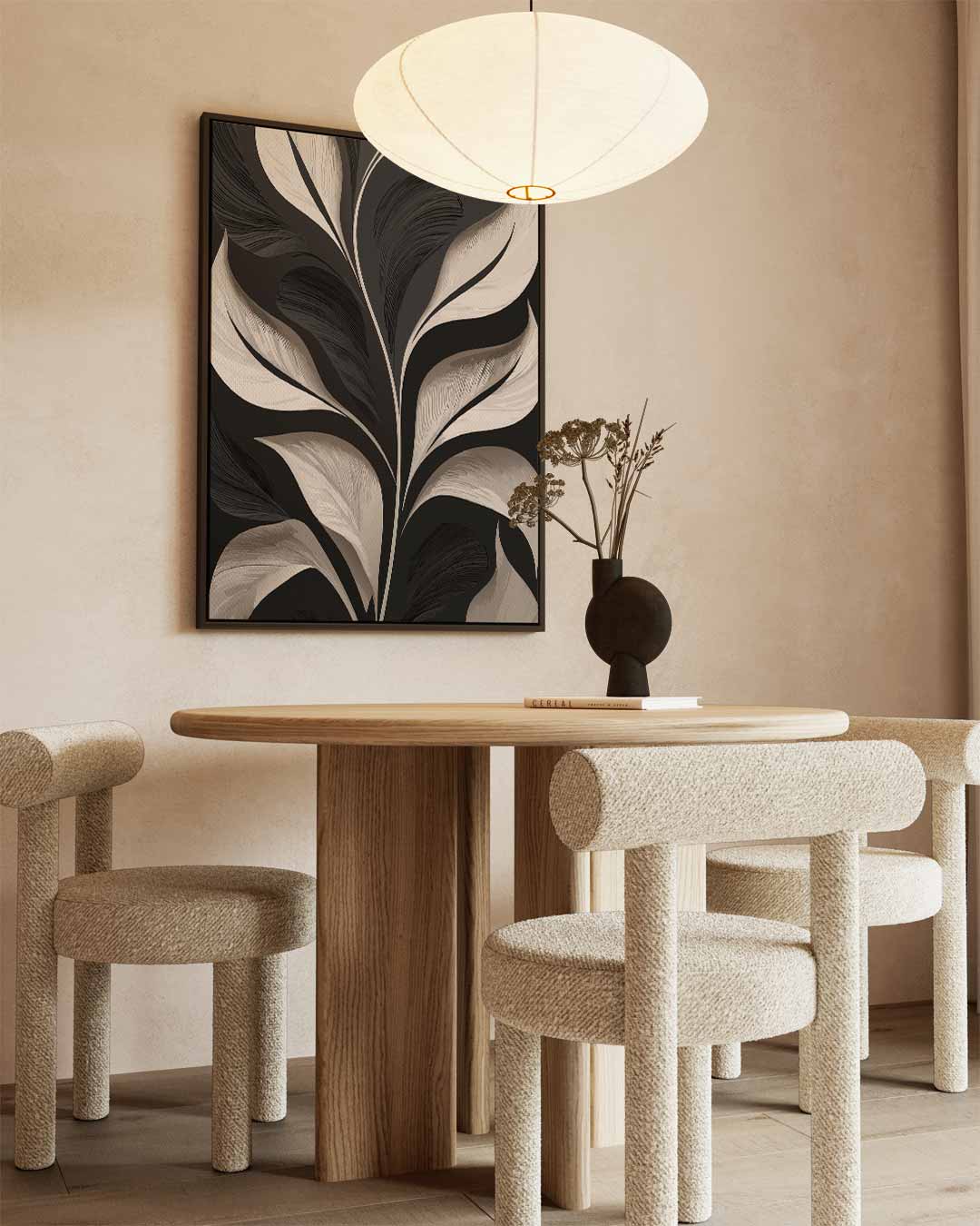 Natuurlijke Elegantie Kunstwerk-canvas-dibond-plexiglas-wanddecoratie-WallArtistic