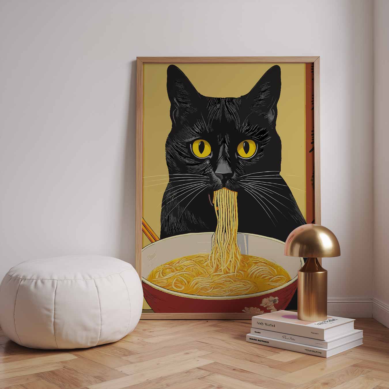 Kat met Noodles Poster