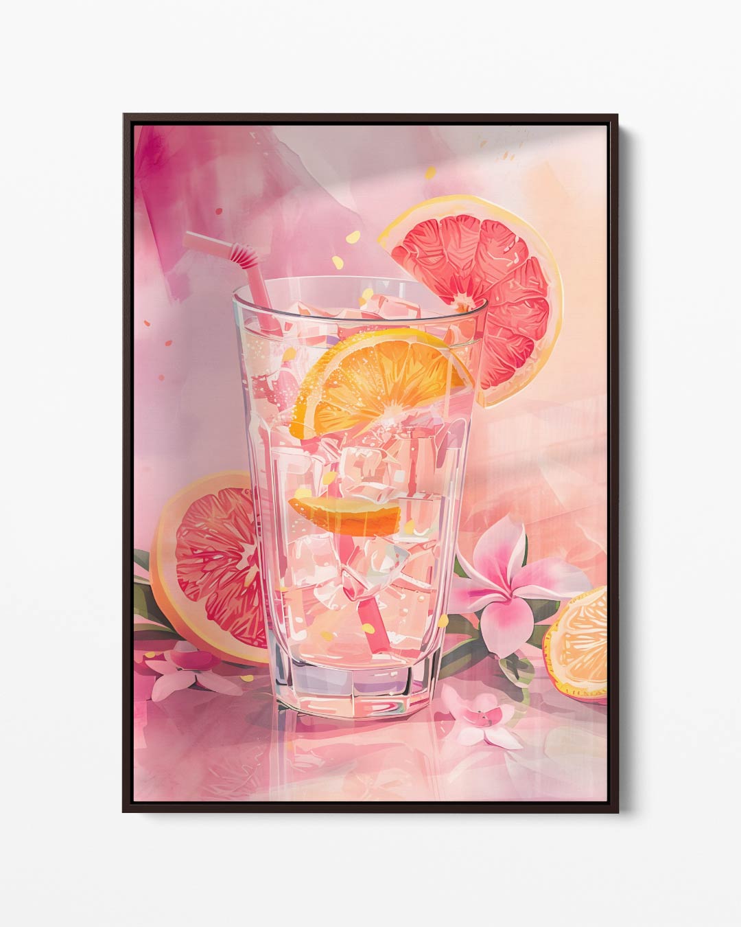 Verfrissende Citrusglans Kunstwerk-canvas-dibond-plexiglas-wanddecoratie-WallArtistic