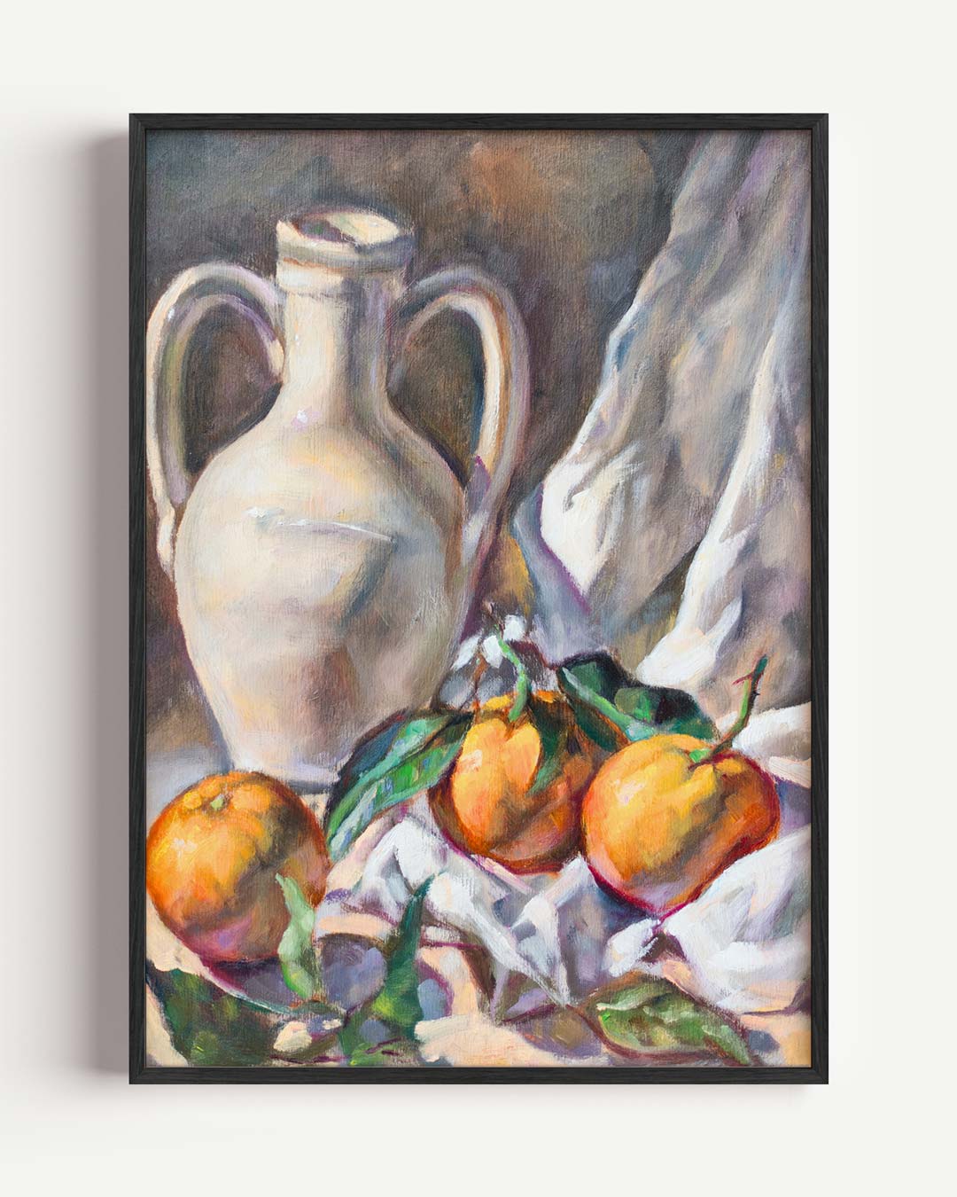 Warme Aardetinten in Stilleven Poster