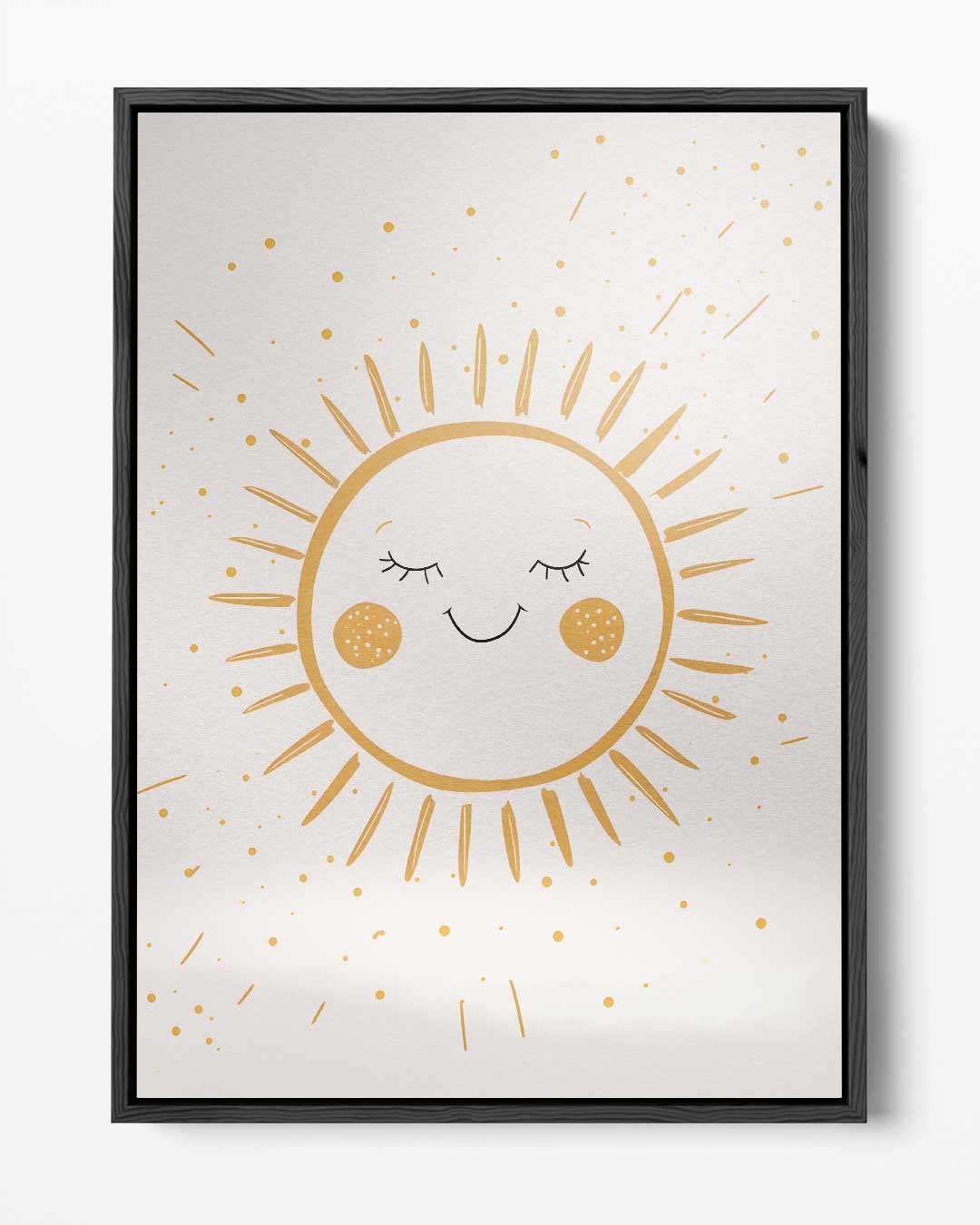 Stralende Zon Kunstwerk-canvas-dibond-plexiglas-wanddecoratie-WallArtistic