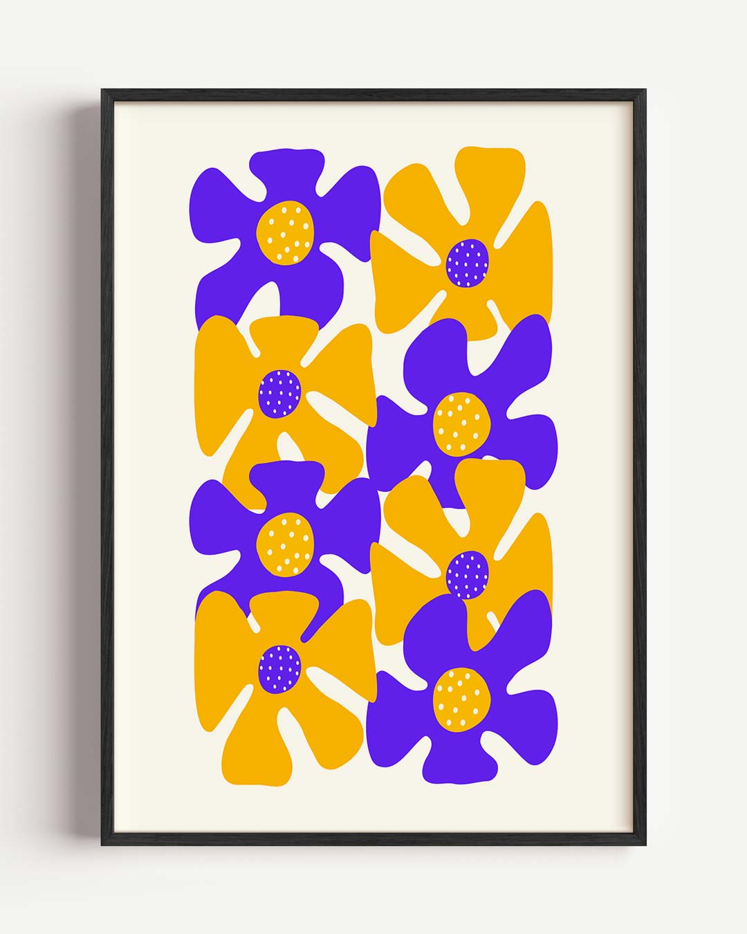 Vrolijke Bloemenpracht Poster