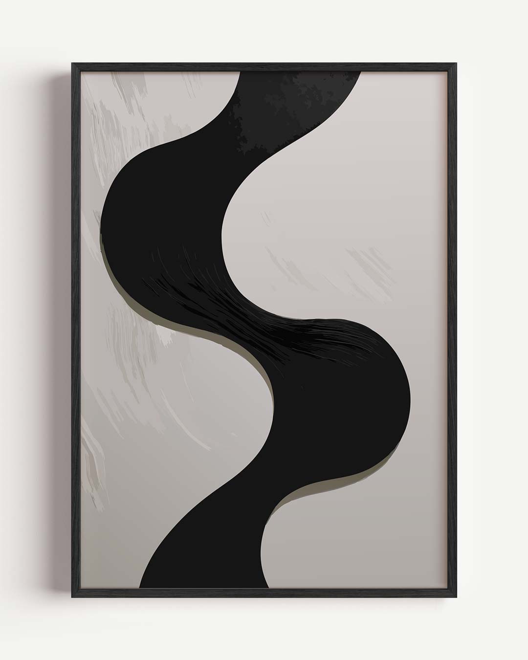 Modern Vloeiend Abstract Poster
