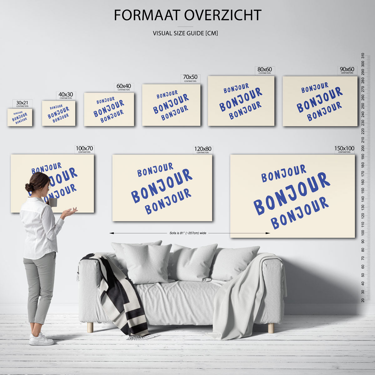 Bonjour herhaling Poster