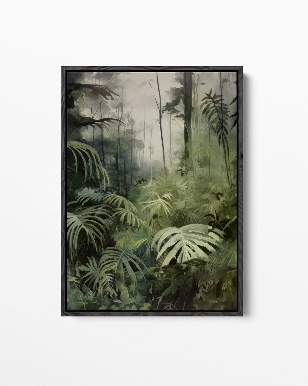 Weelderige jungle Kunstwerk