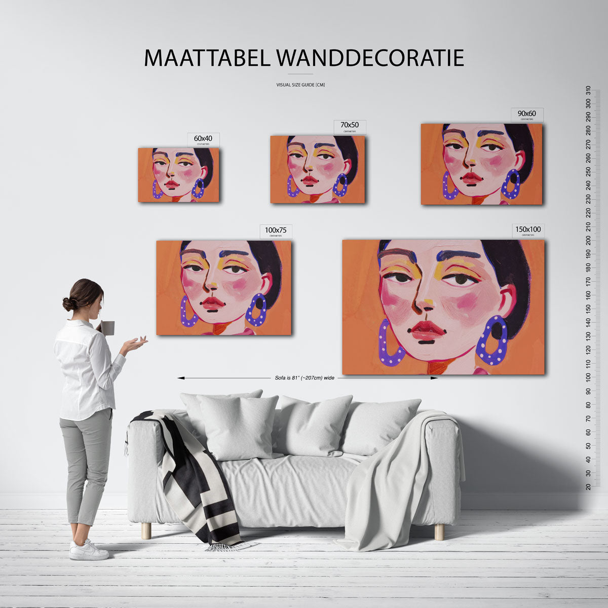 Portret Kunstwerk