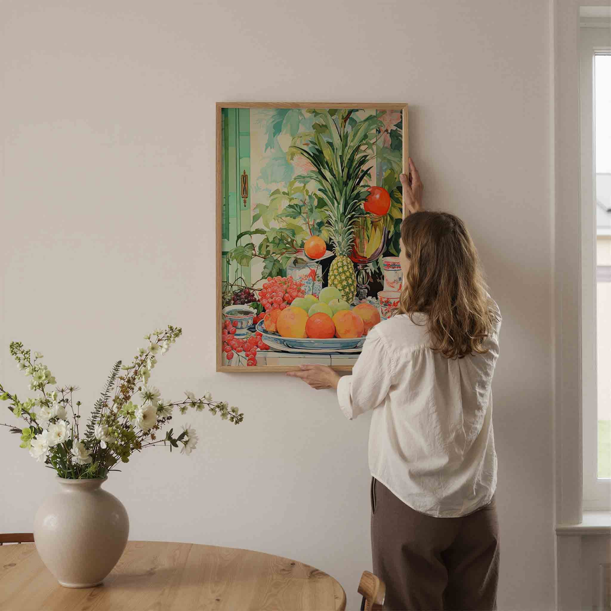 Fruit en planten Poster